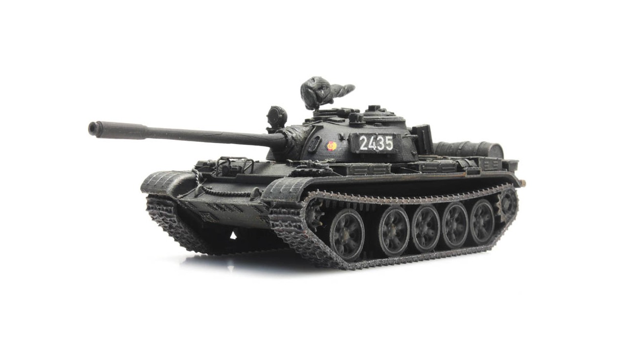 DDR T-55A NVA Eisenbahntransport