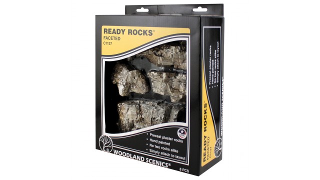 FACETED READY ROCKS, 8st
