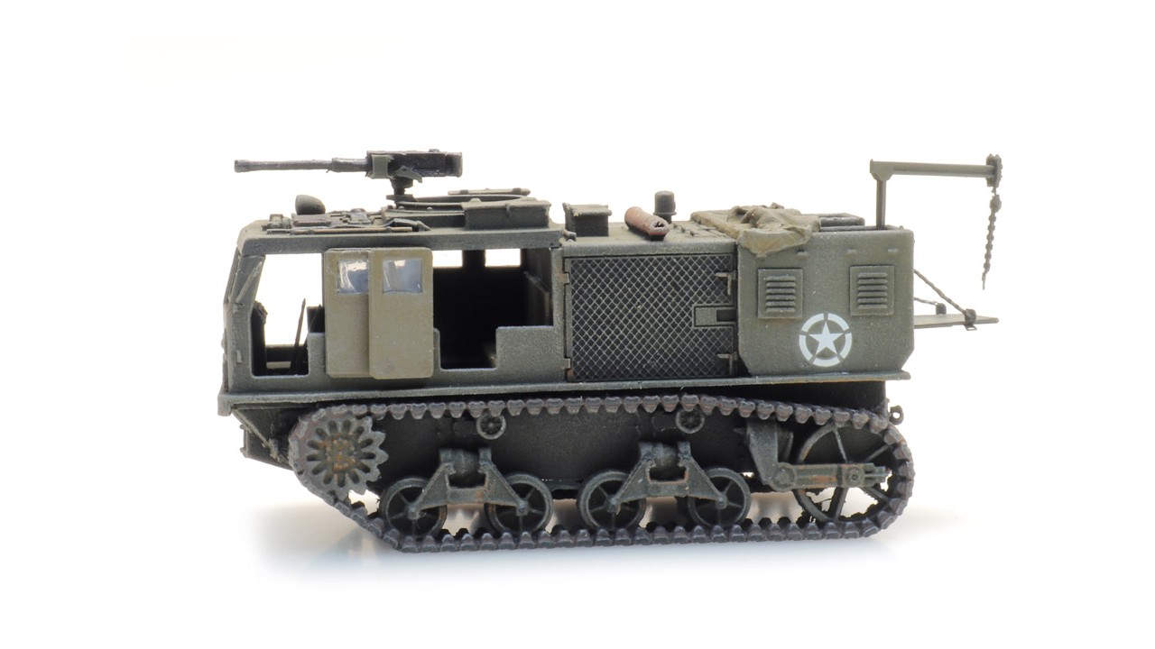 US M4 High Speed Tractor unloading