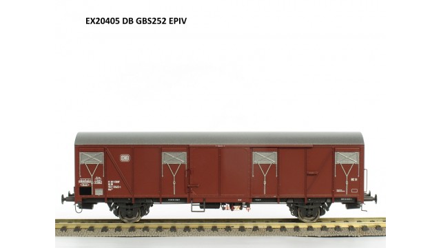 DB Güterwagen Gbs 252 mit DB Emblem Ep. 4