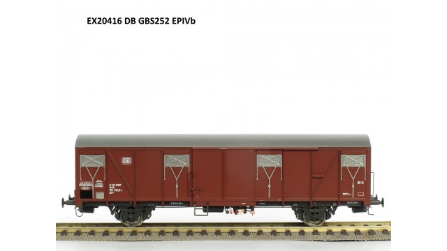 DB Güterwagen Gbs 252 mit DB Emblem Ep. 4