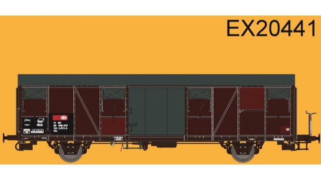 SBB Gbs Güterwagen Nr 2 Epoche 6