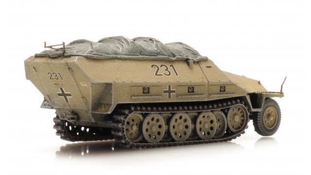 WM SdKfz 251 1 Ausf D gelb Eisenbahntransport