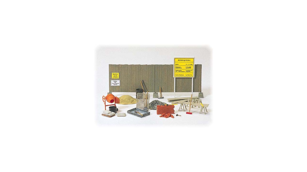 Betonmixer / Hekwerk / Gereedschap