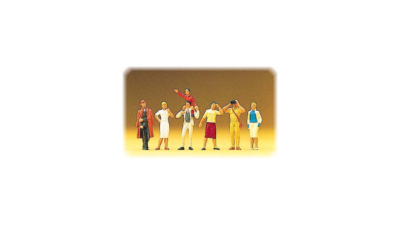 Staande toeschouwers