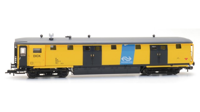 NS 511-0, geel, Dick, NS-logo, depot Zwolle, V