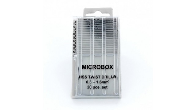 Microbox 20 boren 0.3 - 1.6mm