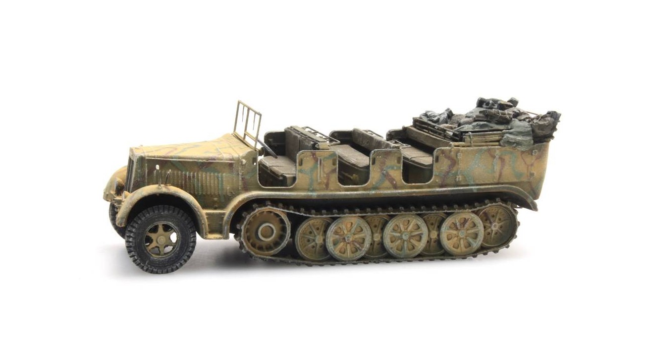kant-en-klaar, WM Sd.Kfz. 7 Zugkraftwagen 8t Tarnung