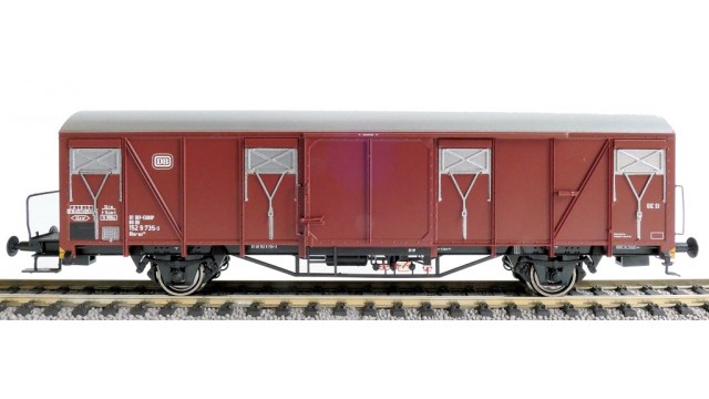 DB Gbs-uv 254 Nr. 152 9 735 Güterwagen Bremserbühne mit DB E