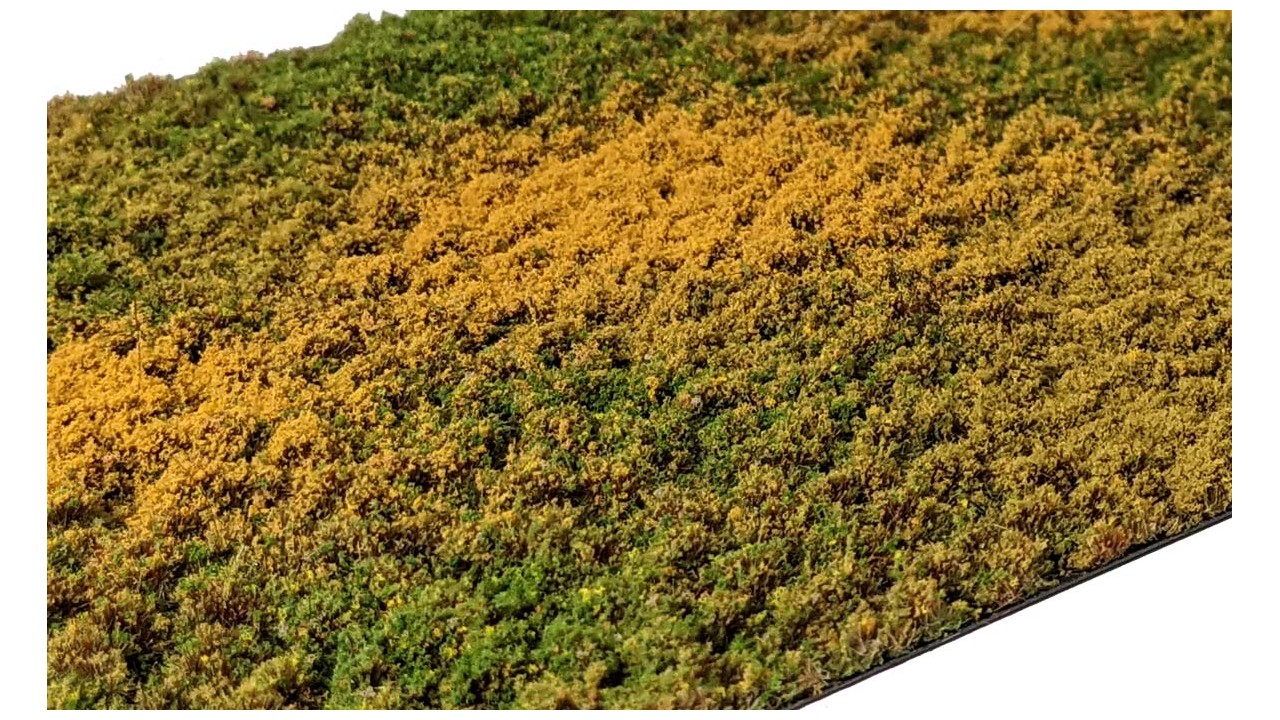 Gelaagde pollen Gras 2mm gouden zomer - 15x21cm