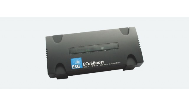 ECoSBoost ext. Booster, 7A, MM/DCC/SX/M4, Set mit Netzteil 1