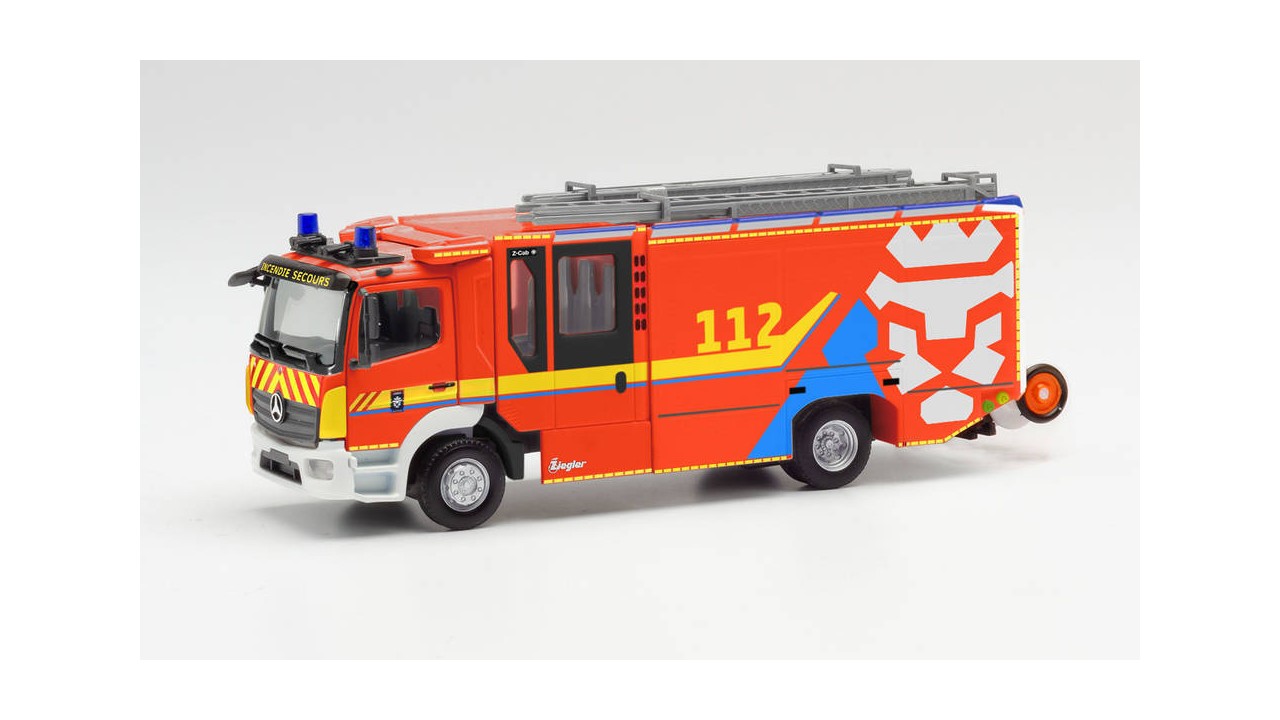 Mercedes Benz Atego `13 Z-Cab Feuerwehr Luxemburg (L)