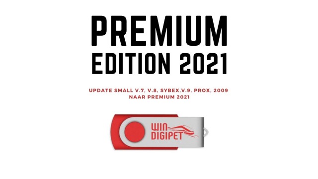 Update Small V.7, V.8, Sybex,V.9, ProX, 2009 naar Premium 20