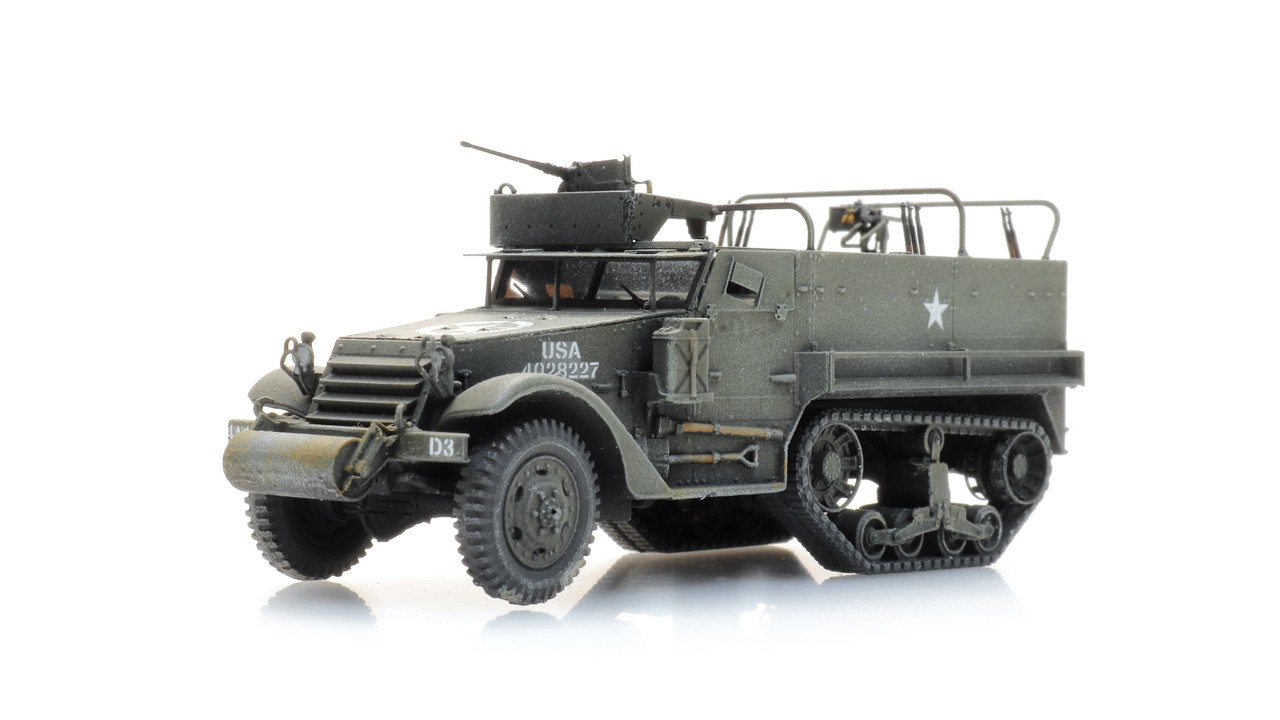 US M3A1 halftrack personnel carrier