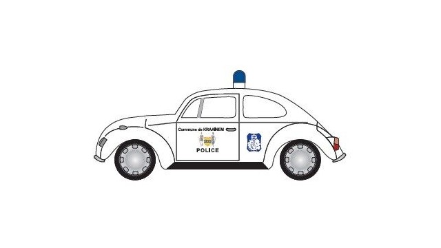 VW Kever Politie B