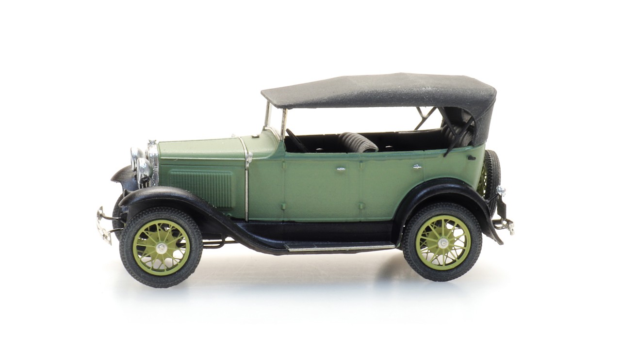 Ford Model A Phaeton kap omhoog