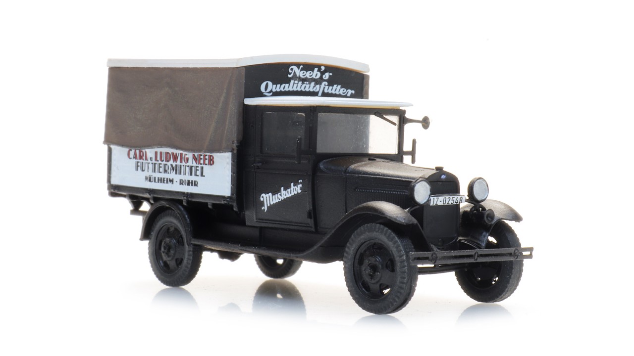 Ford Model AA met huif Muskator