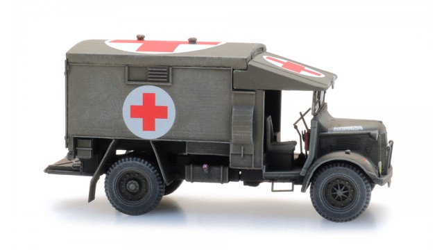 UK Austin K2 Ambulance, Army