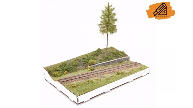 Bosgrond & spoor diorama - 23 november 2024