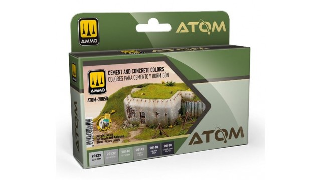 ATOM CEMENT AND CONCRETE PAINT SET