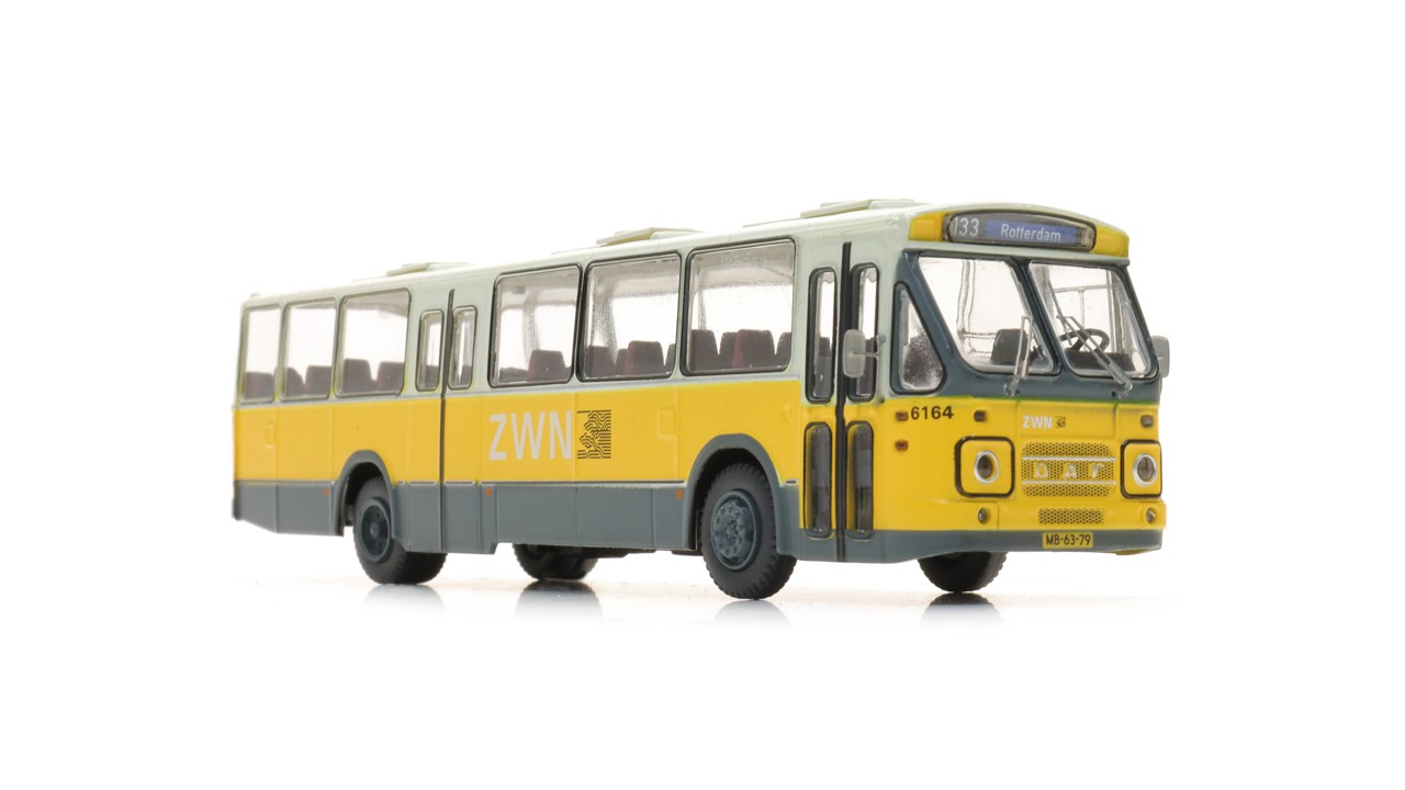 Streekbus ZWN 6164, DAF front 1, Middenuitstap