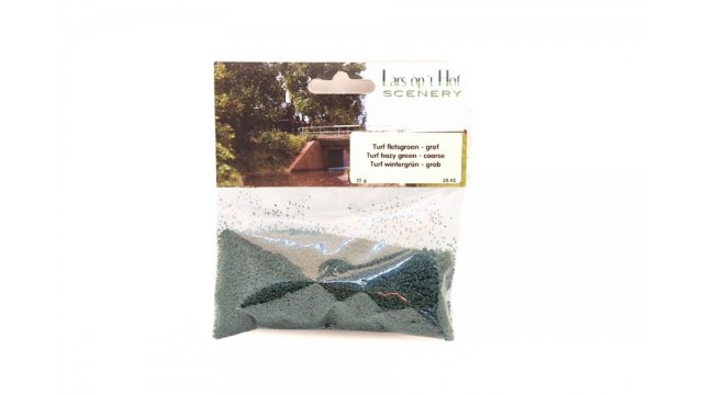 Turf fletsgroen - grof, 25 gram
