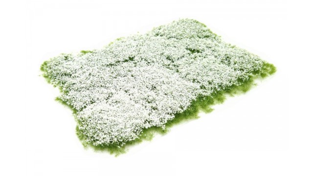 Bloemen wit, 15 x 21 cm