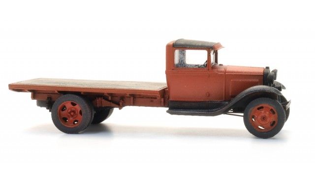 Ford Model AA flatbed rood