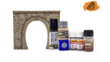 Tunnelportaal schilderen, washes & drybrush