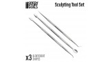 Sculpting Tools Set, 3 pcs