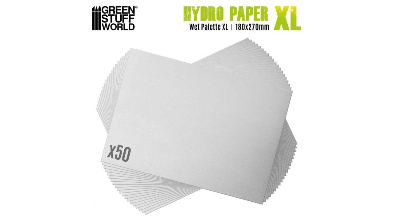 Hydro Paper Sheet XL, 50 pcs