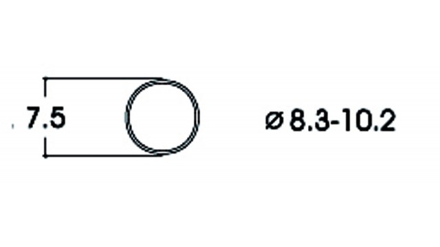 Slipband 8,3 - 10,2 mm