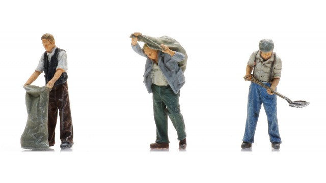 Kolenboer en sjouwers (3x)