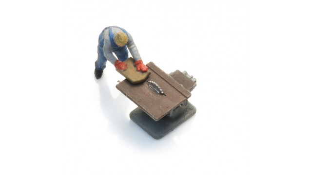 Cirkelzaag met figuur