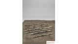 Omgevallen lariksstammen