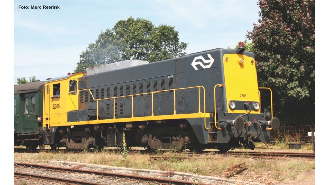 NL2019, AC,  Diesellok/Sound Rh 2200 NS gelb-grau IV + PluX2