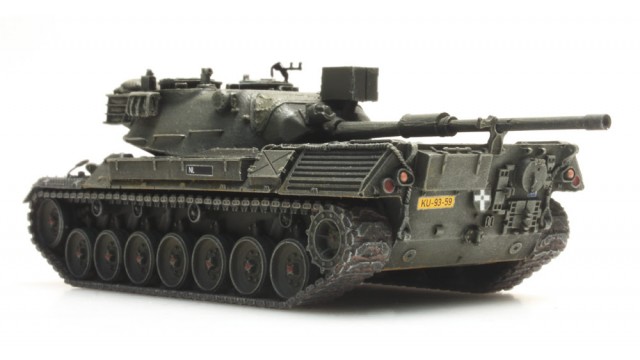 kant-en-klaar, NL Leopard 1 als treinlading Nederlands leger