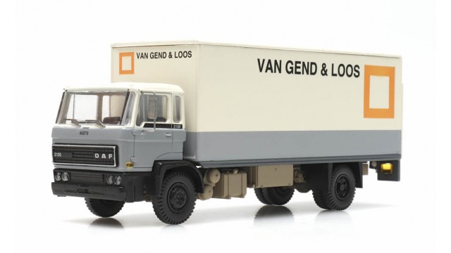 DAF Kantelcabine Cabine B, kofferopbouw, Van Gend & Loos