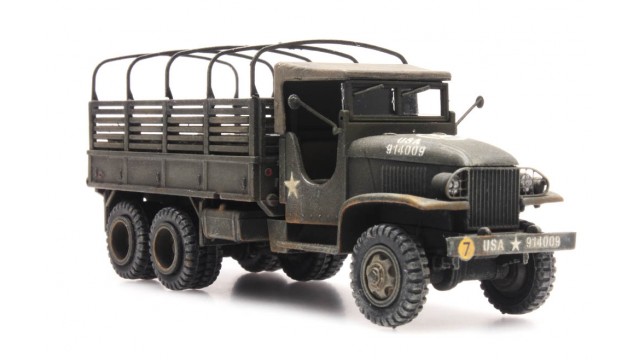 US GMC 353 open cab cargo/2 with load
