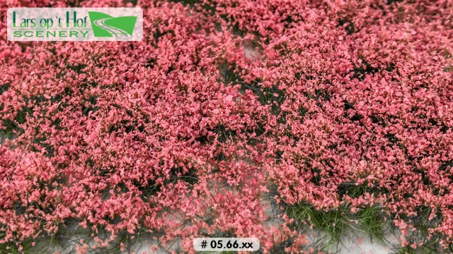 Bloemen roze, 15 x 21 cm