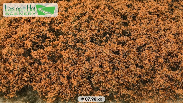 Struiken donkerbruin - laag, 15 x 21 cm