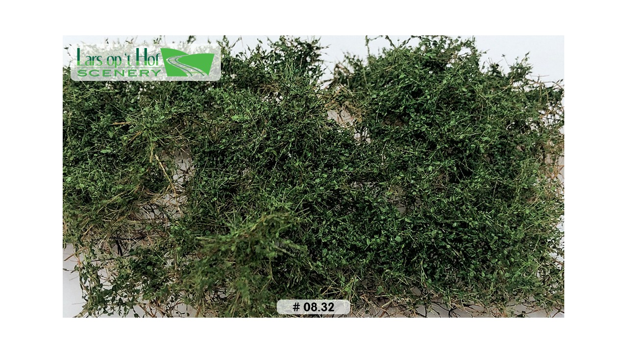 Doornstruiken - donkergroen, 15 x 21 cm