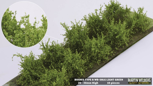 Bushes type A light green – package 10 pcs.