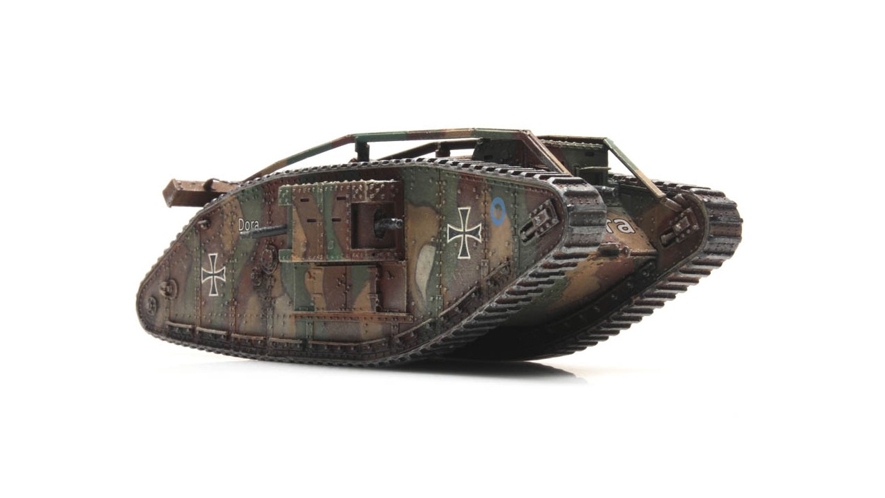 WW I Mark IV male beute Abt. 14 Dora