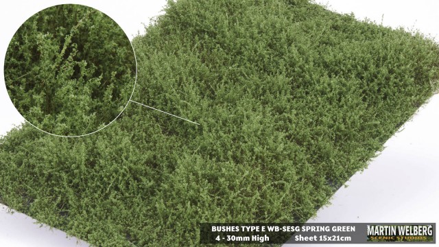 Bushes type E Spring Green – package 21x15