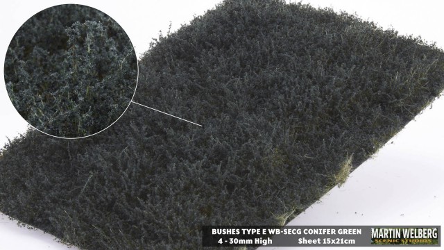 Bushes type E Conifer Green – package 21x15