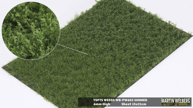 Tufts weeds 6mm summer –  package 15x21