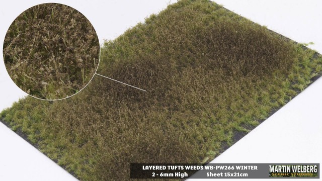 Gelaagde pollen Gras 2-6mm vroege  - 15x21cm