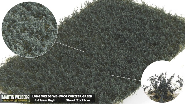 Weeds High Conifer Green